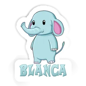 Autocollant Blanca Éléphant Image
