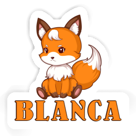 Autocollant Renard Blanca Image