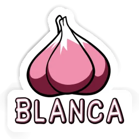 Knoblauch Sticker Blanca Image