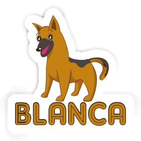 Chien de berger Autocollant Blanca Image