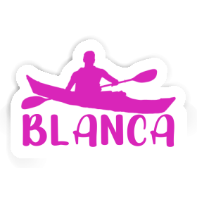 Aufkleber Kajakfahrer Blanca Image