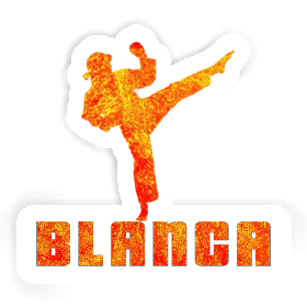 Autocollant Blanca Karatéka Image