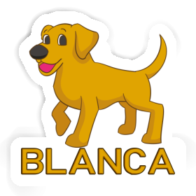 Autocollant Blanca Labrador Image