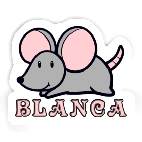 Souris Autocollant Blanca Image