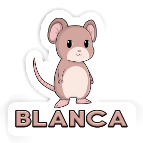 Souris Autocollant Blanca Image
