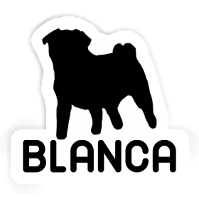 Blanca Autocollant Carlin Image