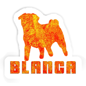 Autocollant Carlin Blanca Image