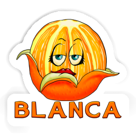 Orange Autocollant Blanca Image