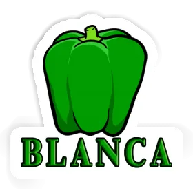 Paprika Sticker Blanca Image