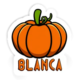 Aufkleber Blanca Kürbis Image