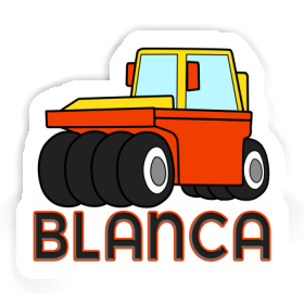Autocollant Blanca Rouleau à pneus Image
