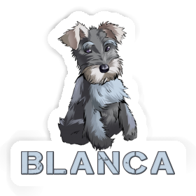 Autocollant Schnauzer Blanca Image