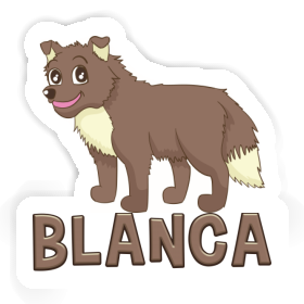 Chien de berger Autocollant Blanca Image