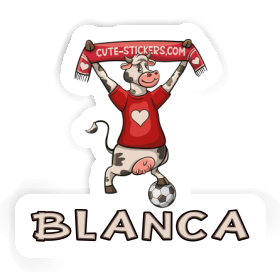 Vache Autocollant Blanca Image