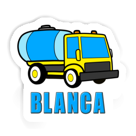 Blanca Autocollant Camion d'eau Image