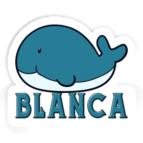Blanca Autocollant Baleine Image