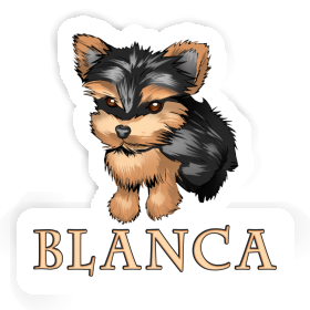 Autocollant Blanca Yorkshire Terrier Image