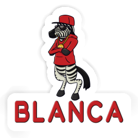 Autocollant Blanca Zèbre Image