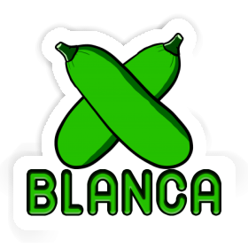 Zucchini Aufkleber Blanca Image