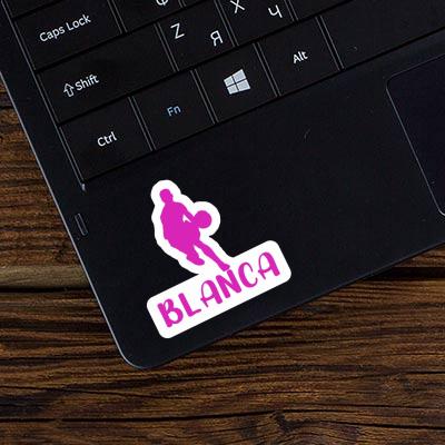 Sticker Basketballspieler Blanca Laptop Image
