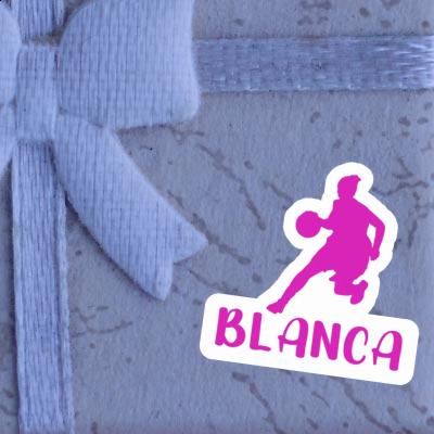 Basketball Player Sticker Blanca Gift package Image