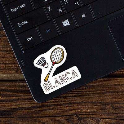 Badminton Racket Sticker Blanca Notebook Badminton Racket Sticker Blanca Gift package Image