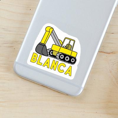 Blanca Sticker Excavator Blanca Sticker Excavator Image