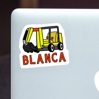 Autocollant Mini-pelle Blanca Notebook Autocollant Mini-pelle Blanca Notebook Image