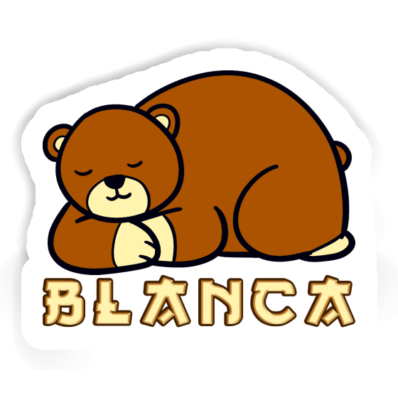 Ours Autocollant Blanca Laptop Ours Autocollant Blanca Laptop Image