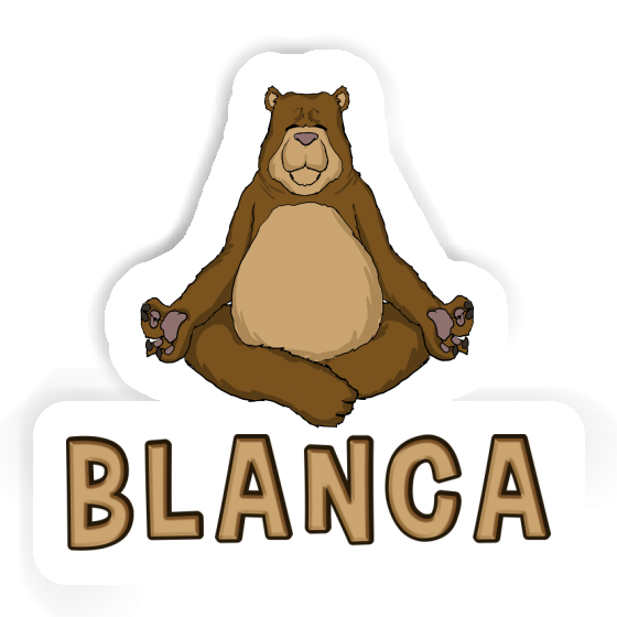 Blanca Autocollant Ours Gift package Image