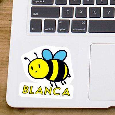 Biene Aufkleber Blanca Notebook Image