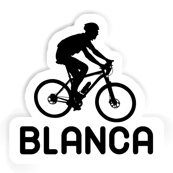 Blanca Autocollant Vététiste Image