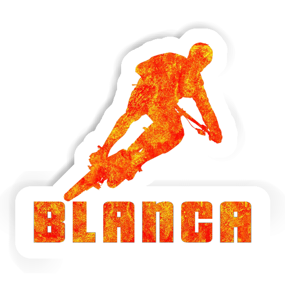 Vététiste Autocollant Blanca Vététiste Autocollant Blanca Image