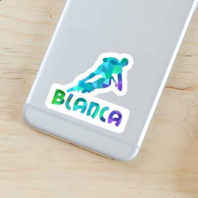 Blanca Autocollant Vététiste Blanca Autocollant Vététiste Image