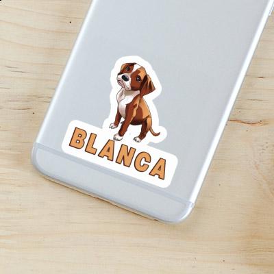 Blanca Autocollant Boxer Notebook Image