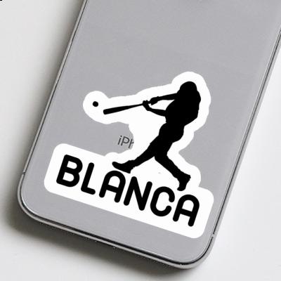 Baseball Player Sticker Blanca Image
