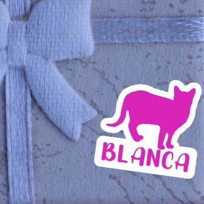 Aufkleber Katze Blanca Gift package Image