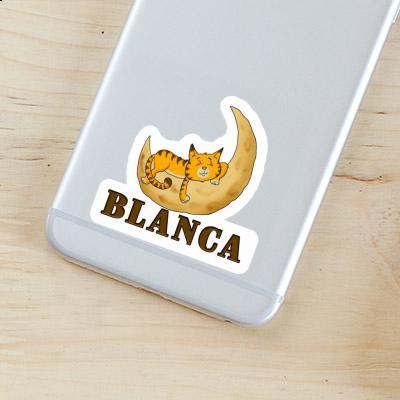 Chat Autocollant Blanca Gift package Image