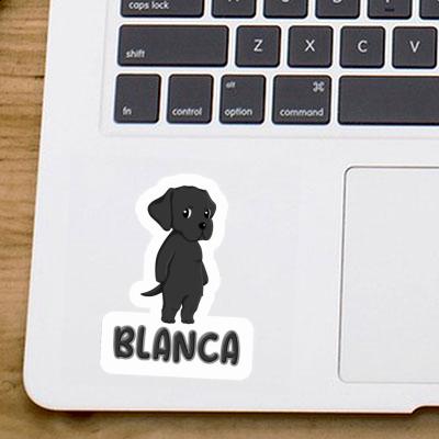 Sticker Blanca Labrador Notebook Sticker Blanca Labrador Gift package Image