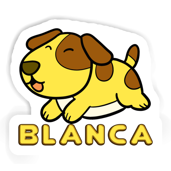 Hund Sticker Blanca Notebook Hund Sticker Blanca Gift package Image