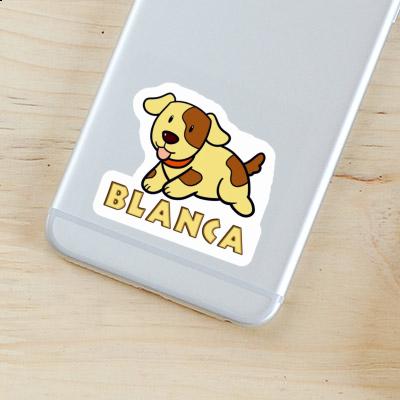 Blanca Aufkleber Hund Image