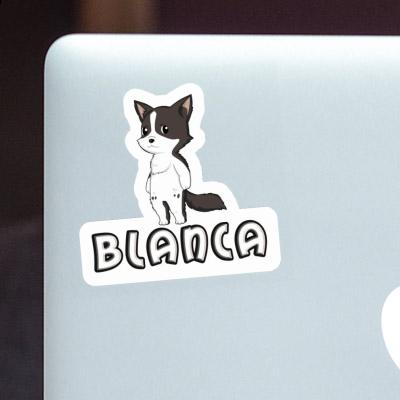 Sticker Blanca Border Collie Gift package Image