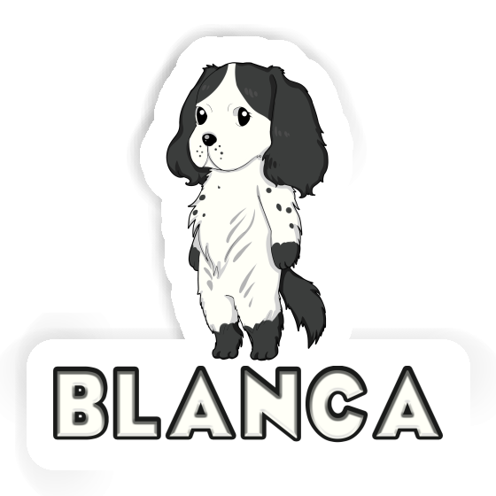 Blanca Sticker Cocker Spaniel Gift package Image