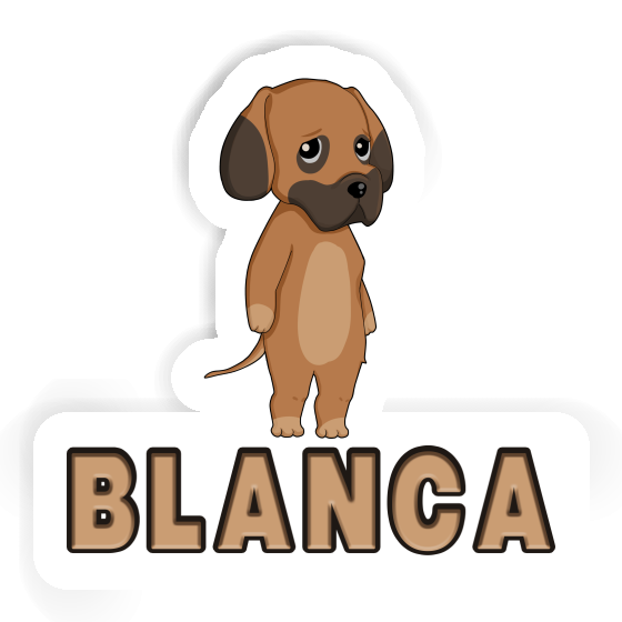 Deutsche Dogge Aufkleber Blanca Notebook Deutsche Dogge Aufkleber Blanca Gift package Image
