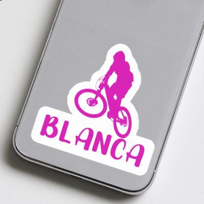 Downhiller Autocollant Blanca Notebook Image