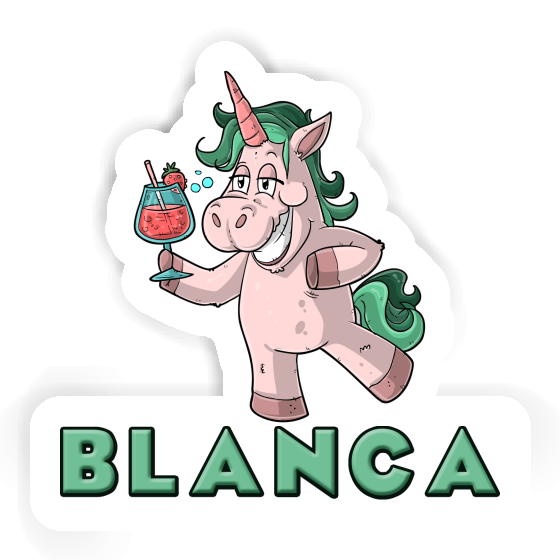 Autocollant Blanca Licorne festive Gift package Image
