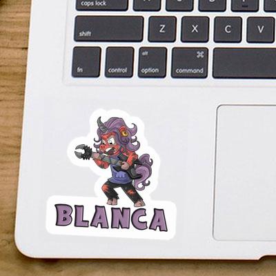 Autocollant Rockeuse Blanca Laptop Image