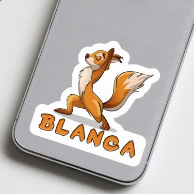 Aufkleber Yoga-Eichhörnchen Blanca Notebook Aufkleber Yoga-Eichhörnchen Blanca Gift package Image
