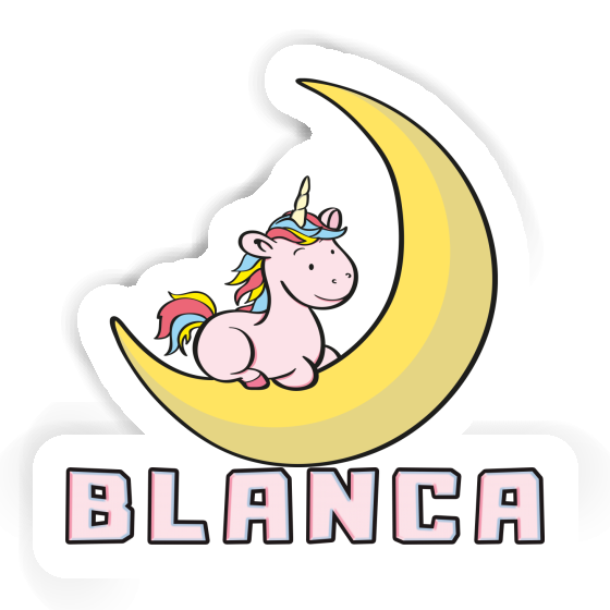 Autocollant Licorne Blanca Notebook Image