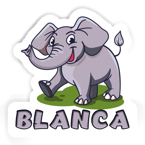 Autocollant Éléphant Blanca Notebook Autocollant Éléphant Blanca Notebook Image